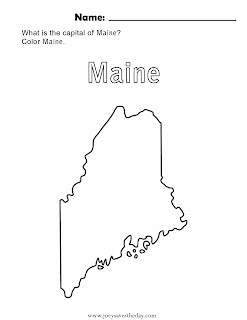 Maine worksheet 1