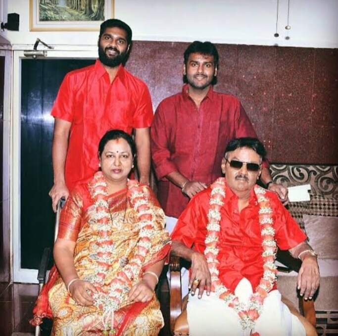 Vijay Prabhakar Alagarswami and his family