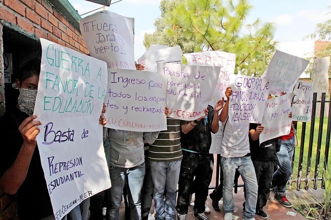 Estalla huelga en Universidad Michoacana