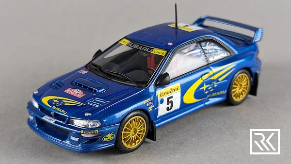 Zdjęcie modelu 1:43 AUTOart Subaru Impreza S5 WRC, Rally Monte Carlo 1999, Burns