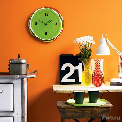 creative wall clock design