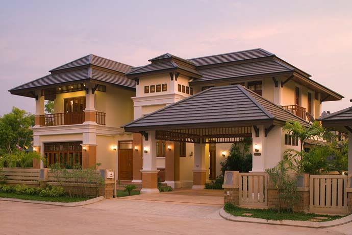 Asian Style Homes Designs