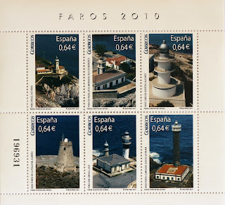 FAROS PUNTA CUMPLIDA, CIUTADELLA, SAN CIBRAO, AVILÉS, PUNTA DE POLACRA Y CABO DE HUERTAS