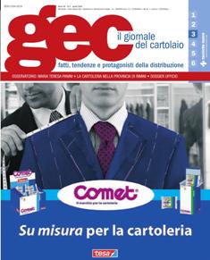 GEC. Il Giornale del Cartolaio 2006-03 - Aprile 2006 | ISSN 0394-8234 | TRUE PDF | Bimestrale | Professionisti | Grafica | Cartotecnica | Distribuzione
GEC. Il Giornale del Cartolaio è una rivista rivolta a tutti gli operatori del settore cartoleria, cartotecnica, scolastica, ufficio, cancelleria e regalistica. Raggiunge costantemente tutti gli addetti ai lavori e si propone come l'interfaccia tra produttori, distributori (grossisti e dettaglianti) e GDO, rappresentando un prezioso filo diretto tra chi è a contatto con le esigenze del pubblico e delle aziende, sempre in cerca di idee e produttori nuovi. GEC. Il Giornale del Cartolaio è uno strumento di facile e comoda consultazione, dove si possono trovare tutte le novità del ricco mondo della cartoleria.