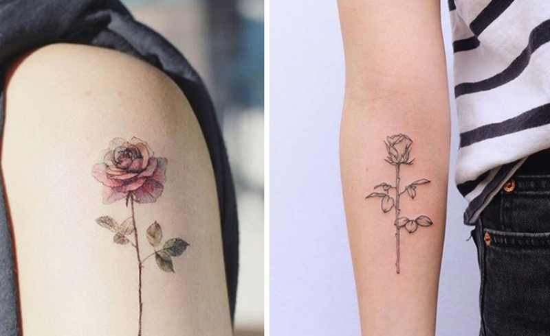 11 Floral Tattoos Are the Definition of Pretty