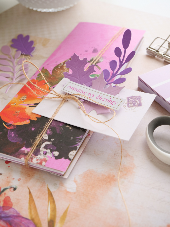 One Cute & Easy Mini Gift Journal (you can make in a few minutes)