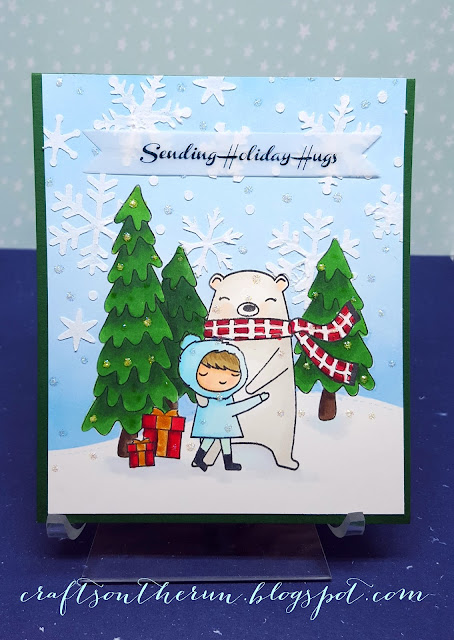 Onlinecardclasses, Wplus9, copic markers, Christmas Cards