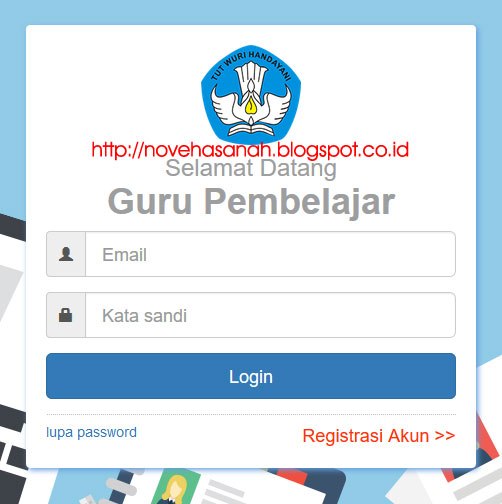car registrasi dan login guru pembelajar online kemdikbud 1 formulir registrasi Guru Pembelajar Online Kemdikbud harus diisi untuk melakukan registrasi atau mendaftarkan akun di portal Guru Pembelajar moda daring