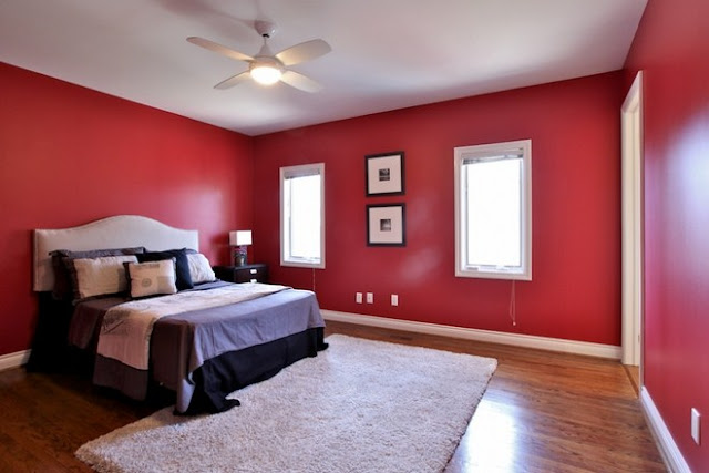 Red Bedroom Decorating Ideas