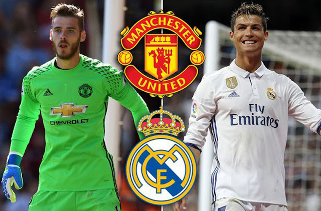 EL REAL SIAPKAN DANA BESAR PLUS CR7 UNTUK BOYONG DE GEA DARI OLD TRAFFORD