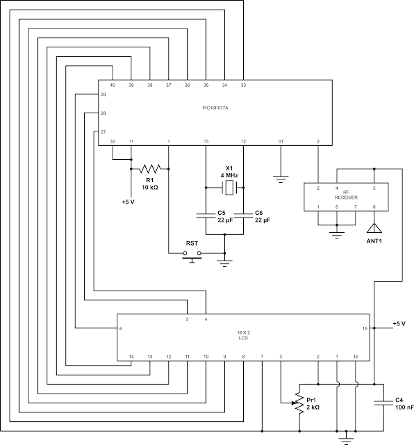 temperature and heart beat receiver 