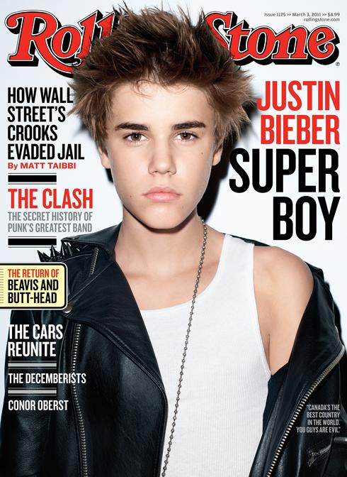 pics of justin bieber when he was. Justin Bieber covers Rolling