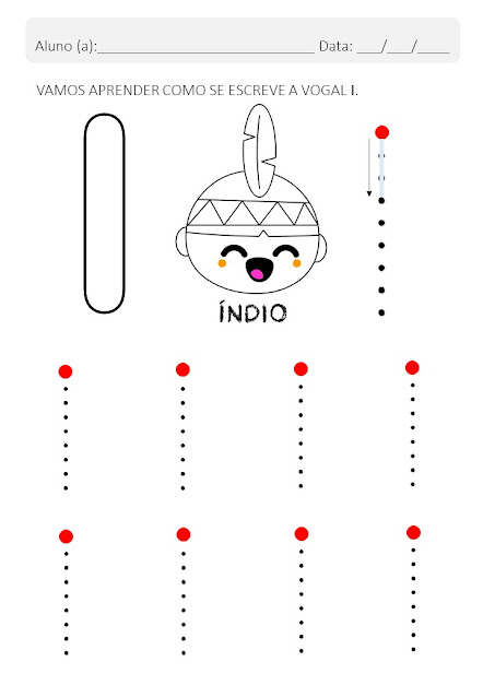 Com este kit especial, você encontrará:  Atividades lúdicas e interativas: Brincadeiras, músicas, jogos e muito mais para tornar o aprendizado das vogais uma experiência divertida e inesquecível! Exploração de diferentes sentidos: As atividades estimulam a visão, a audição, o tato e o movimento, proporcionando uma experiência multissensorial completa. Desenvolvimento de habilidades essenciais: As crianças desenvolvem a percepção fonológica, a consciência fonêmica, a coordenação motora fina e a criatividade enquanto se divertem. Ferramenta ideal para diferentes contextos: Utilize em casa, na escola, em centros de educação infantil ou em acompanhamentos pedagógicos. Conteúdo do kit:  Atividades para cada vogal: A, E, I, O, U. Sugestões de atividades extras: Explore ainda mais o universo das vogais com ideias criativas e divertidas. Dicas para pais e educadores: Orientações para auxiliar no processo de aprendizagem das crianças. Baixe o kit gratuitamente e embarque nesta jornada mágica!  Ajude as crianças a desvendar o mundo das vogais de forma leve e prazerosa!  Palavras-chave: Vogais, Alfabetização, Leitura, Escrita, Aprendizagem Divertida, Desenvolvimento Infantil, Percepção Fonológica, Consciência Fonêmica, Coordenação Motora Fina, Criatividade, Atividades Lúdicas, Brincadeiras, Músicas, Jogos, Multissensorial, Casa, Escola, Educação Infantil, Acompanhamento Pedagógico.  Algumas ideias de atividades extras:  Crie um jogo da memória com as vogais. Faça um bingo de vogais com imagens e palavras. Cante músicas que explorem as vogais. Invente histórias que utilizem as vogais de forma divertida. Brinque de esconde-esconde com as vogais escondidas em diferentes lugares da casa ou da sala de aula. As possibilidades são infinitas! Use a criatividade e incentive a participação das crianças.  Lembre-se: o aprendizado das vogais deve ser um processo leve, prazeroso e cheio de descobertas!