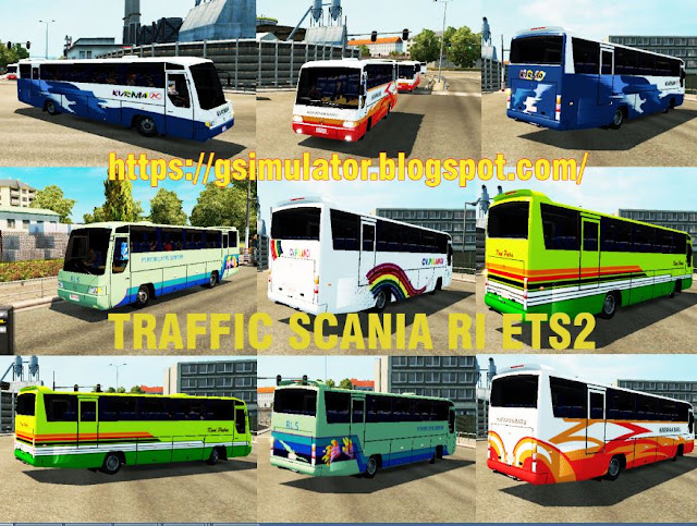 scania traffic bus ets2