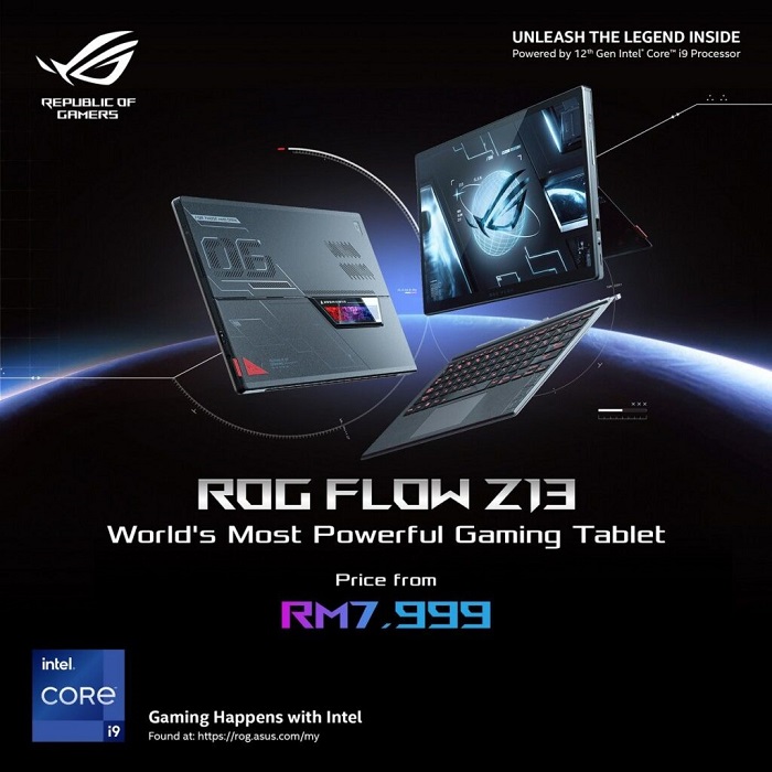 Asus ROG Flow Z13 Arrives in Malaysia