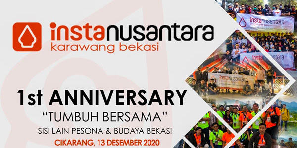 Ngopi Santuy di Keseruan Acara 1st Anniversary Instanusantara Karawang Bekasi