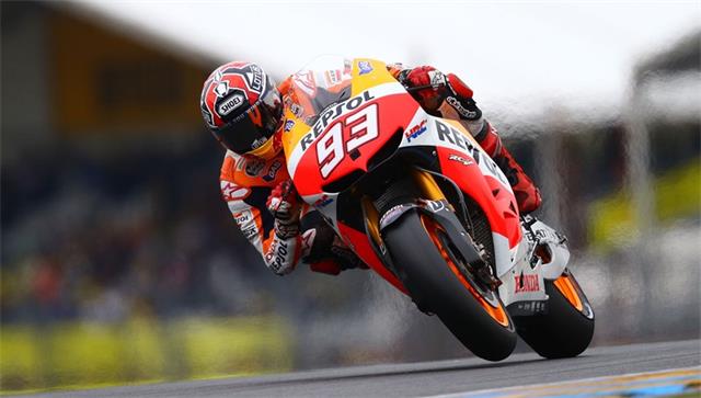 The bike of Marc Marquez