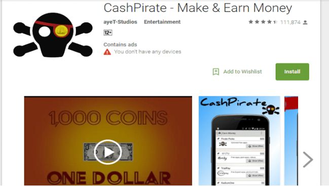 Cash Pirate Free Cash