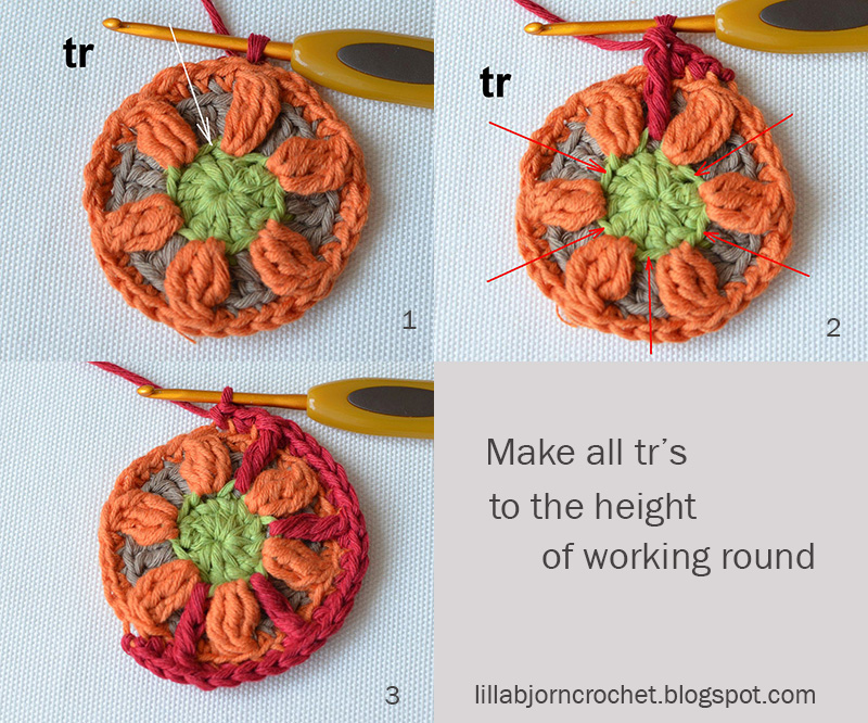 Circles of the Sun Mystery CAL 2015 - overlay crochet - Block 4 #free crochet pattern by LillaBjornCrochet
