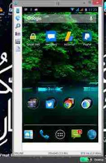 tampilan android di PC