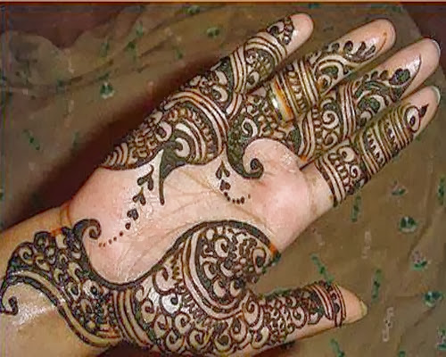 Latest Fancy Hand Mehndi Designs Wallpapers Free Download