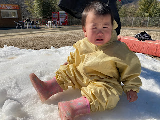 【1歳3ヶ月】雪遊びには初体験の結果