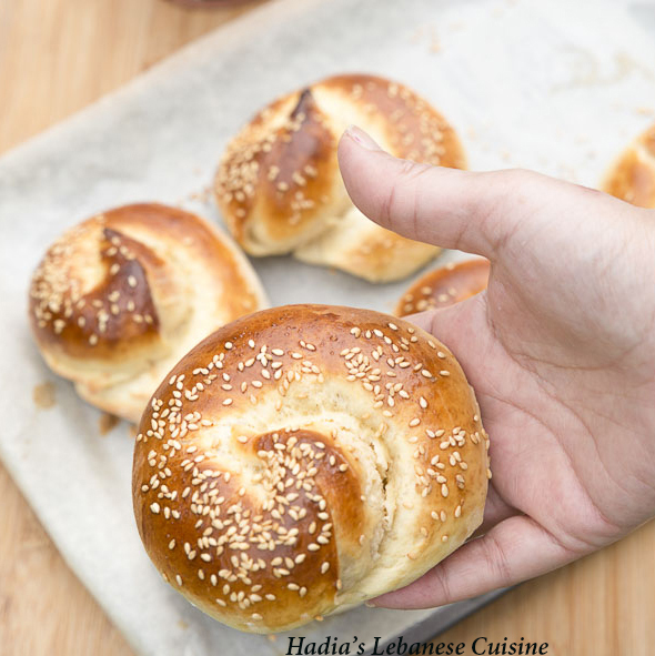 Turkish Tahini Sweet Rolls (Tahinli Ekmek)