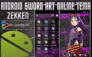 Download Theme Sword Art Online Yuuki Konno Zekken Untuk Android