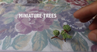 How to make a miniature tree