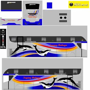 Livery Srikandi SHD Sugeng Rahayu Dolphin