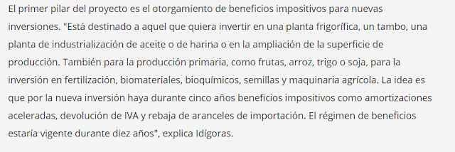 Página 12: LA AGROINDUSTRIA SE ARMÓ SU PLAN