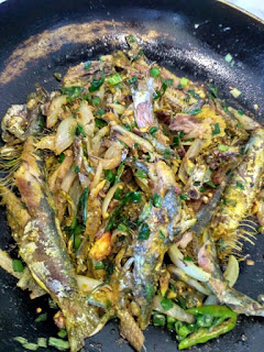 fish salad preparation
