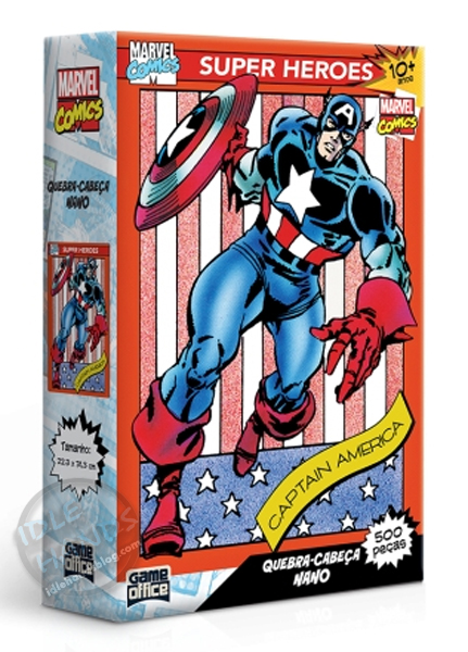 Game Office Marvel Universe Nano Puzzle Captain America