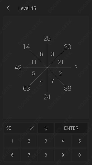 Math Level 45 Solution, Cheats, Walkthrough for Android and iOS