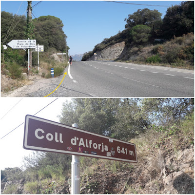 GR-7 Coll de la Teixeta a Arbolí, Coll d'Alforja a la carretera C-242