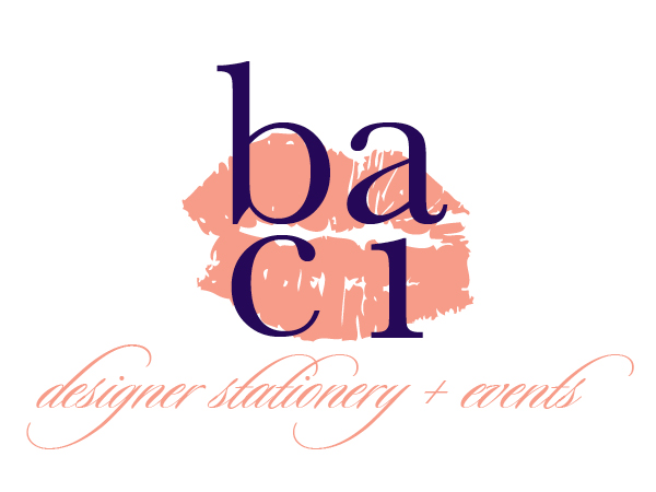 baci designer stationery + events
