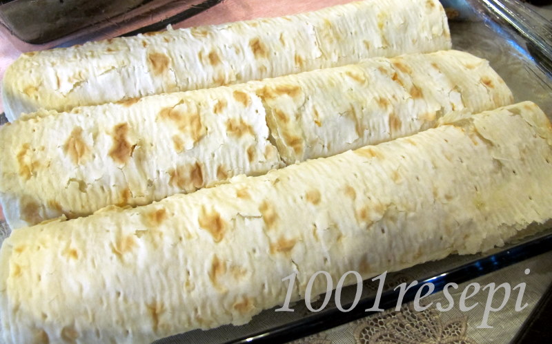 Koleksi 1001 Resepi: iranian bread, meat sauce and cheese