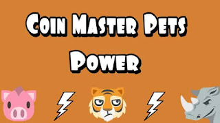 Pets In Coin Master The Power Of Max Level Foxy Tiger Rhino