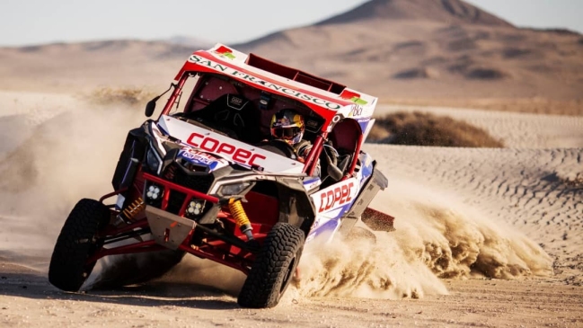 Dakar 2019: Chaleco López gana la etapa 2 en la categoría SxS