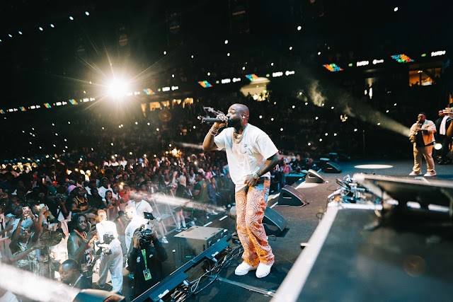 NEWS: Davido Rocks GiantsOfAfrica Festival in Kigali with Electrifying Performance of "OVER DEM" . 