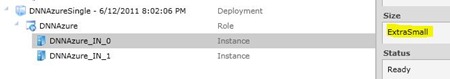 Two extrasmall instances