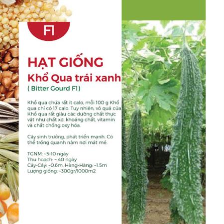 Hạt giống Khổ qua trái xanh F1 580AQ