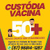 Custódia anuncia vacinação contra Covid-19 para pessoas de  50 anos ou + sem comorbidades