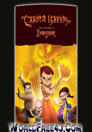 Poster Of Bollywood Movie Chota Bheem And The Curse Of Damyaan (2012) 300MB Compressed Small Size Pc Movie Free Download worldfree4u.com