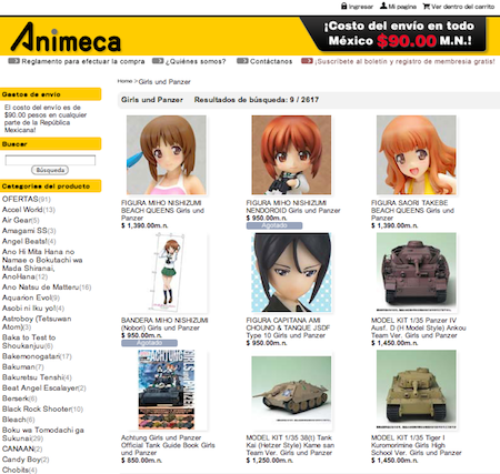 FIGURAS Girls und Panzer