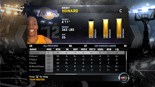 nba 2k12 pc roster update dwight howard to los angeles lakers trade