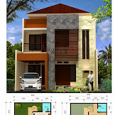 Desain Rumah 2 Lantai Ukuran 6x10