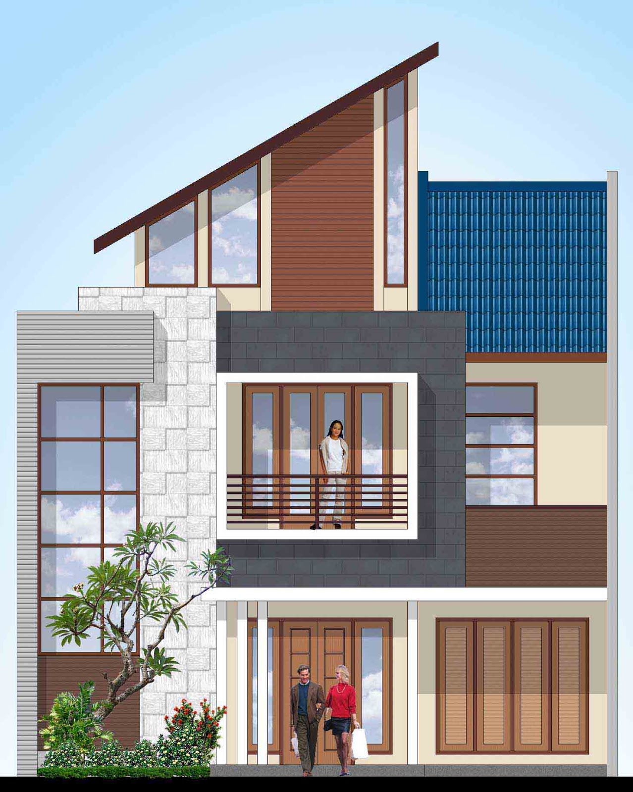 Desain Kanopi Kaca Rumah Minimalis Modern Gambar Desain Kanopi