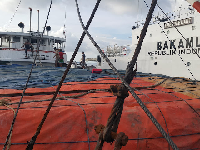   Cegah Penyeludupan, Bakamla RI Pemeriksa 29 Kapal Pelintas di Perairan Sulawesi