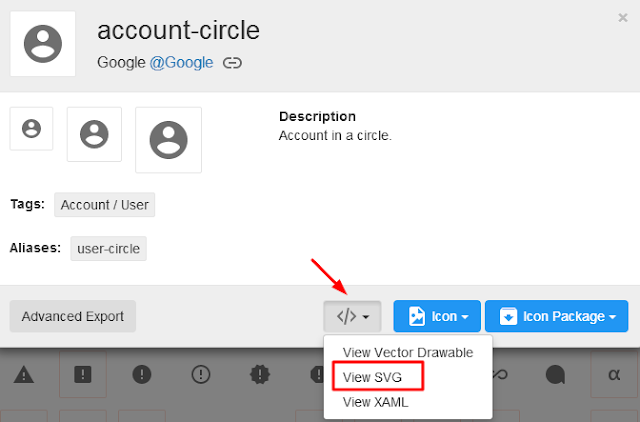 Cara Mengggunakan Icon SVG di Blog